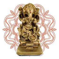 Ganesha em Pé  Deus da Fortuna e Prosperidade