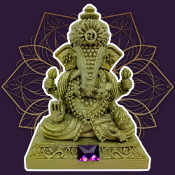 Ganesha Hindu 3D - Sorte Prosperidade